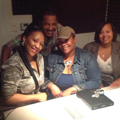 My agent, Tracie Williams (first lady from the left)
