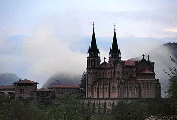 The Basilica is built in 1901 where the battle take place and the miracles take place