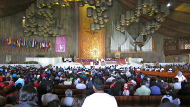 Holy Mass in Basilica of Our Lady of Guadalupe