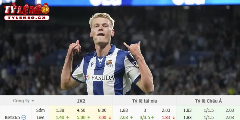 Soi Kèo Real Madrid vs Sociedad (02h00 ngày 27/08) La Liga 3 Chi tiết kèo Real Madrid vs Sociedad